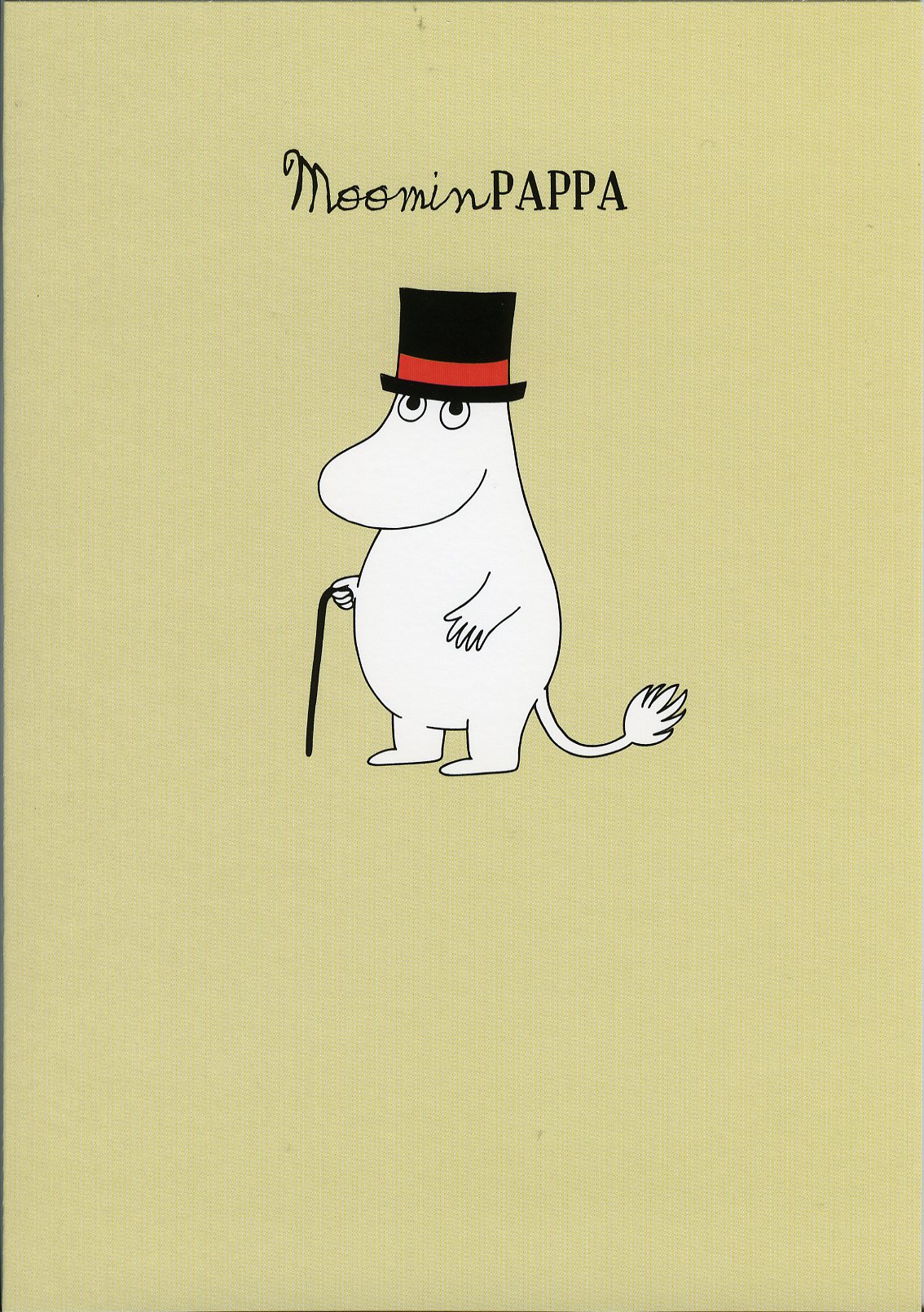 Moomin: Moominpappa Greeting Card - Click Image to Close